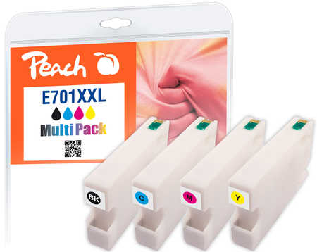 PI200-349 | sada inkoustových náplní Peach kompatibilních s T7015, MultiPack