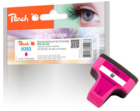 PI300-300 | Peach HP C8772EE, No 363 - inkoustová náplň purpurová (magenta)