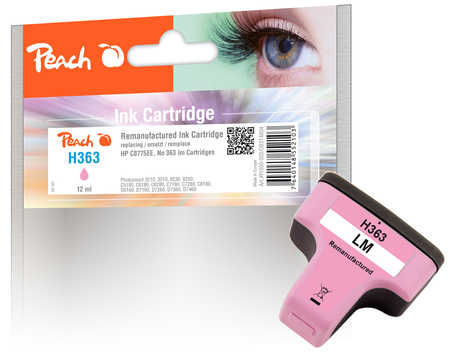 PI300-303 | Peach HP C8775EE, No 363 inkoustová náplň light purpurová (magenta light)