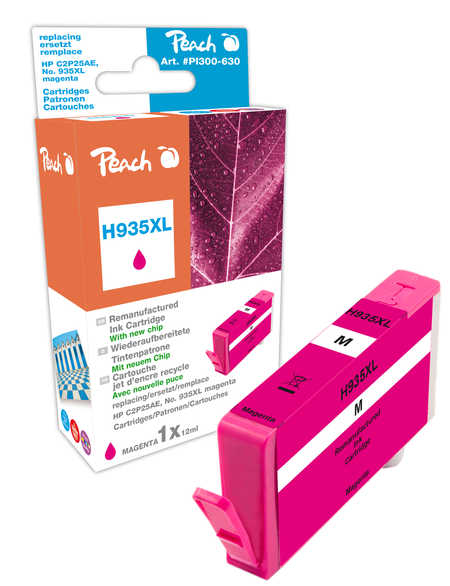 PI300-630 | Peach Inkoustová náplň purpurová (magenta), kompatibilní s HP 935XL, C2P25AE
