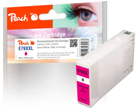 PI200-461 | Peach Inkoustová náplň, kompatibilní s Epson č 79XXL - T7893 - purpurová, REM, OEM