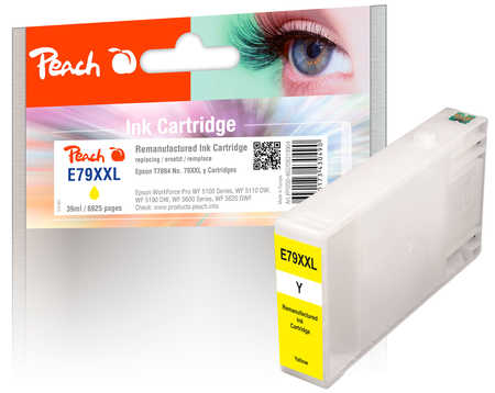 PI200-462 | Peach Inkoustová náplň, kompatibilní s Epson č 79XXL - T7894 - žlutá, REM, OEM