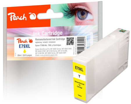 PI200-455 | Peach Inkoustová náplň, kompatibilní s Epson č 79XL - T7904 - žlutá