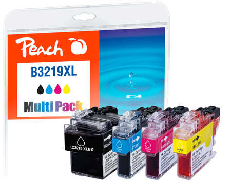 PI500-245 | Peach MultiPack - inkoustové náplně kompatibilní s Brother LC-3219 XL, s čipem