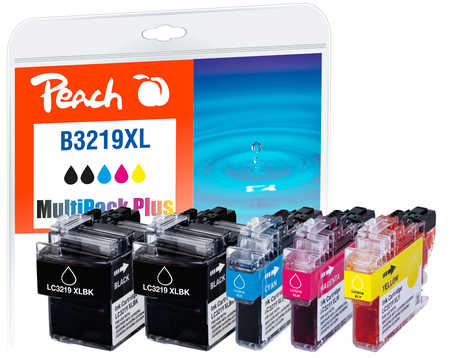 PI500-246 | Peach MultiPack Plus - inkoustové náplně kompatibilní s Brother LC-3219 XL, s čipem