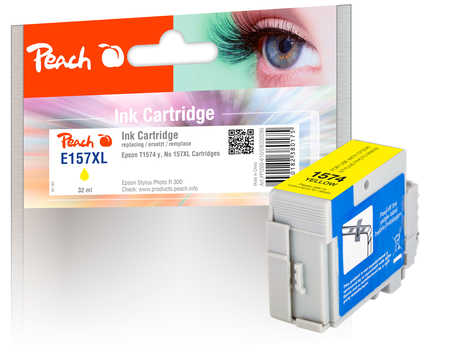 PI200-610 | Peach Inkoustová náplň Epson T1574 žlutá (yellow), kompatibilní náplň 157XL