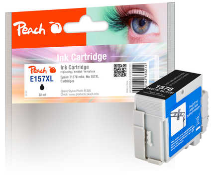PI200-614 | Peach Inkoustová náplň Epson T1578 matná černá (matte black), kompatibilní náplň 157XL