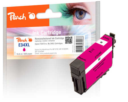 PI200-556 | Peach Inkoustová náplň, kompatibilní s Epson č T3473, 34XL purpurová