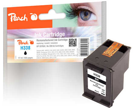PI300-105 | Peach HP C8765E, No 338 inkoust náplň černá (black)