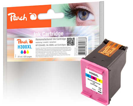 PI300-192 | Peach HP 300 XL, inkoustová náplň barevná (color)