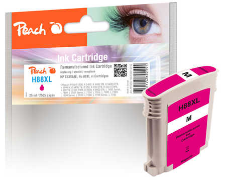 PI300-166 | Peach HP C9387AE, inkoustová náplň č 88 XL purpurová (magenta)