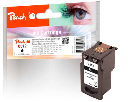 PI100-145 | Inkoustová náplň Peach, black, PG-512