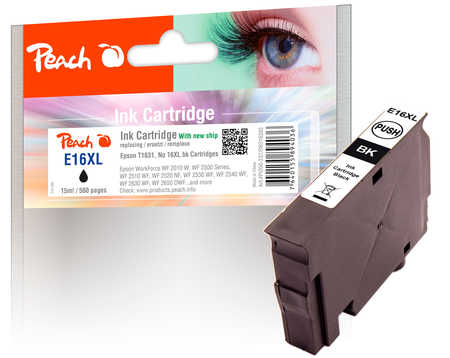 PI200-237 | Peach Epson T1631, T163 černá (black) kompatibilní