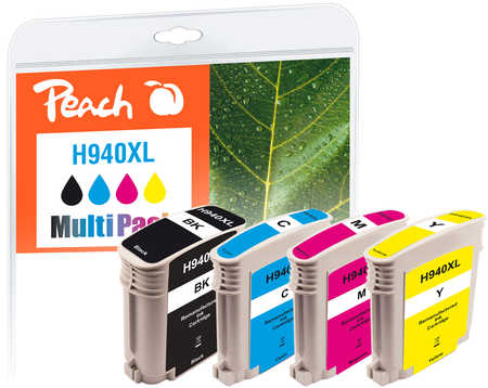 PI300-340 | Peach Multi Pack kompatibilní s HP No 940XL, s čipem