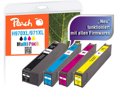 PI300-431 | Sada tonerů Peach Multi-Pack kompatibilní s HP 970XL, 971XL